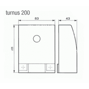 Grässlin Hämäräkytkin TURNUS 200