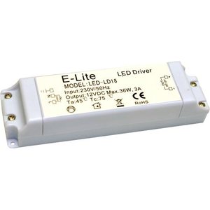 Sanpek LED Driver LED-LD18 max. 36W, 3A, 12VDC