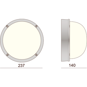 Defa Protect 001 LED 12W P/K/M 4000K