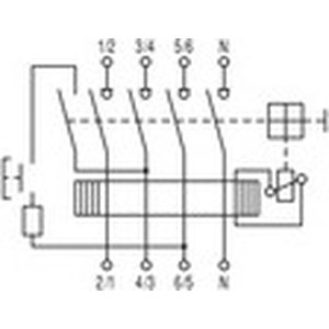 GE Redline BPS 4P 64A VVSK, 300mA, Selektiivinen