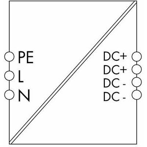 Wago Primäärikytkentäinen teholähde 24VDC 1,3A 31,2W