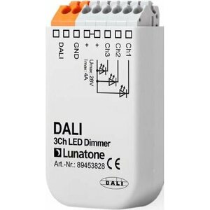 Lunatone DALI 3Ch LED -himmennin CV