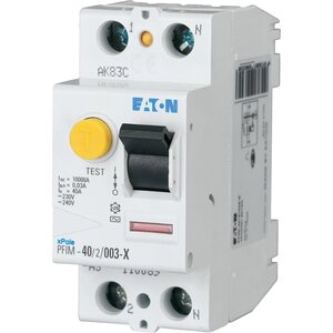 Eaton Vikavirtasuoja 2P 25A 30mA A-Tyyppi