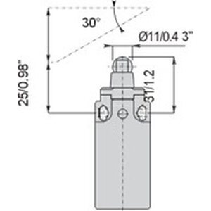 Carlo Gavazzi Rajakytkin - RULLA TAPPIOHJAIN NC+NO