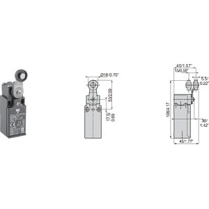 Carlo Gavazzi Rajakytkin - NYLON RULLAVARSI NC+NO