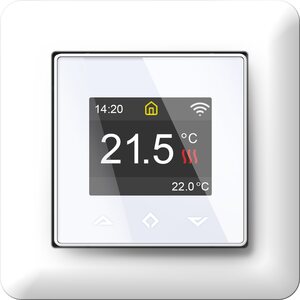 Evesta C WIFI Pörssisähkötermostaatti, värinäytöllä (ELKO, Exxact)