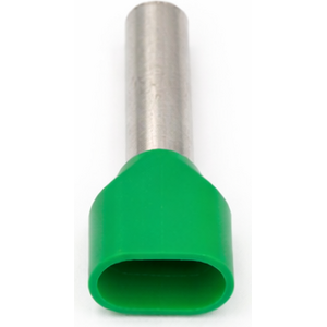 Onka Pääteholkki 2x6mm² x 14mm vihreä 100kpl/laatikko