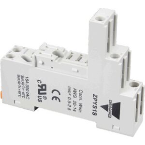 Carlo Gavazzi Pistokantarele ZPYS1S. RELEEN KANTA, RUUVILIITTIMILLÄ