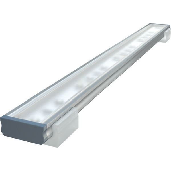 LED-asenuusprofiili D 16x6,3x2020mm anodisoitu alumiini + maito/opaali kupu (10kpl paketti)