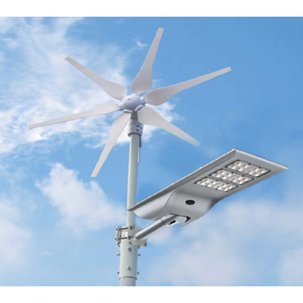 Sanpek Aurinkokenno/ Tuuligeneraattori LED-SPAT-20W
