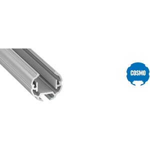 LED-asennusprofiilit - Pinta Ø25mm (Cosmo-sarja)