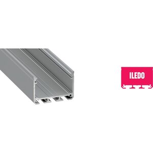LED-asennusprofiilit - Pinta 43x30x2020mm (ILEDO-sarja)